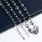 Classic Chandelier Crystal Long Necklace N1130