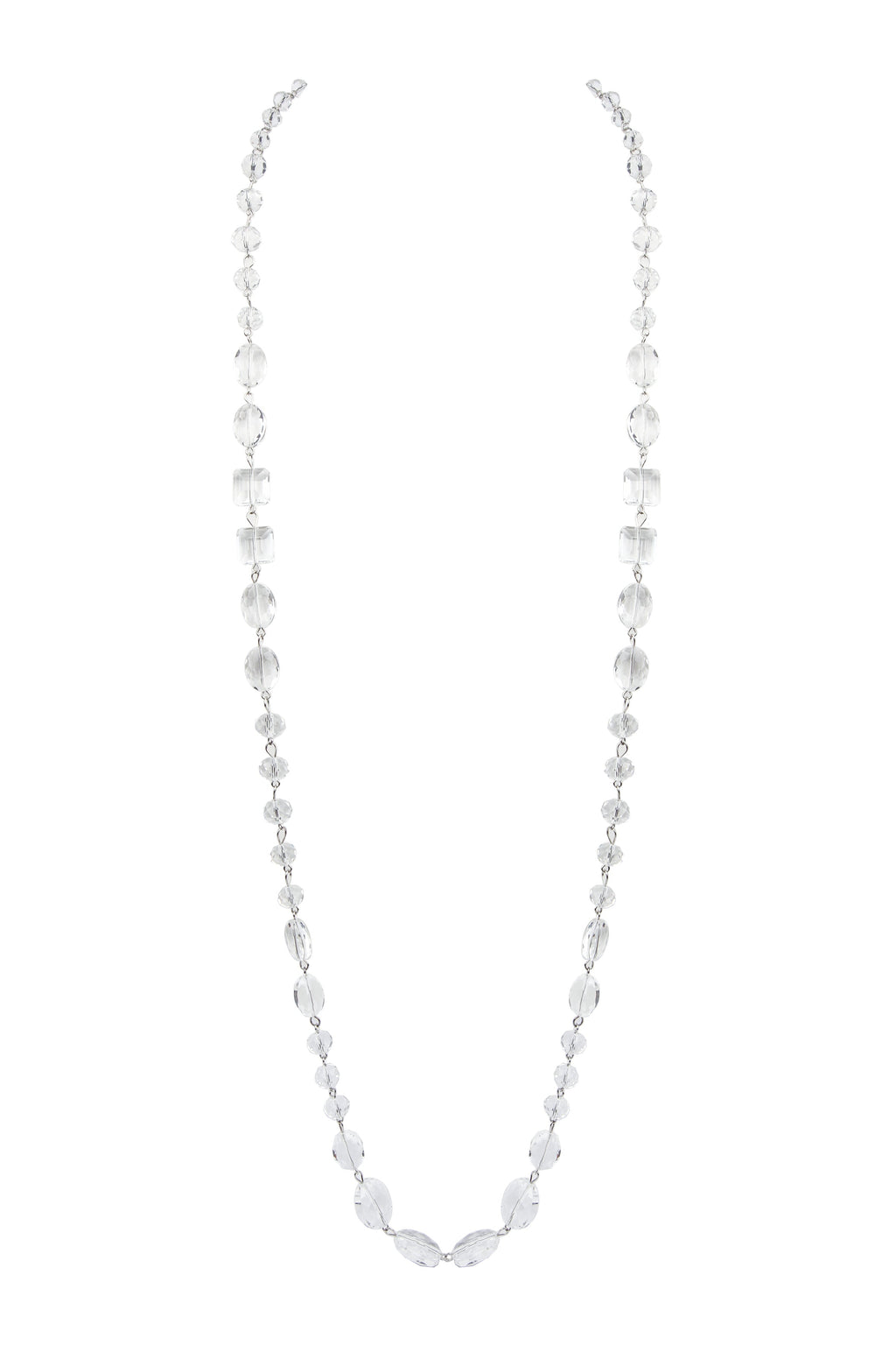 Classic Chandelier Crystal Long Necklace N1130