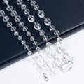 Classic Chandelier Crystal Long Necklace N1130