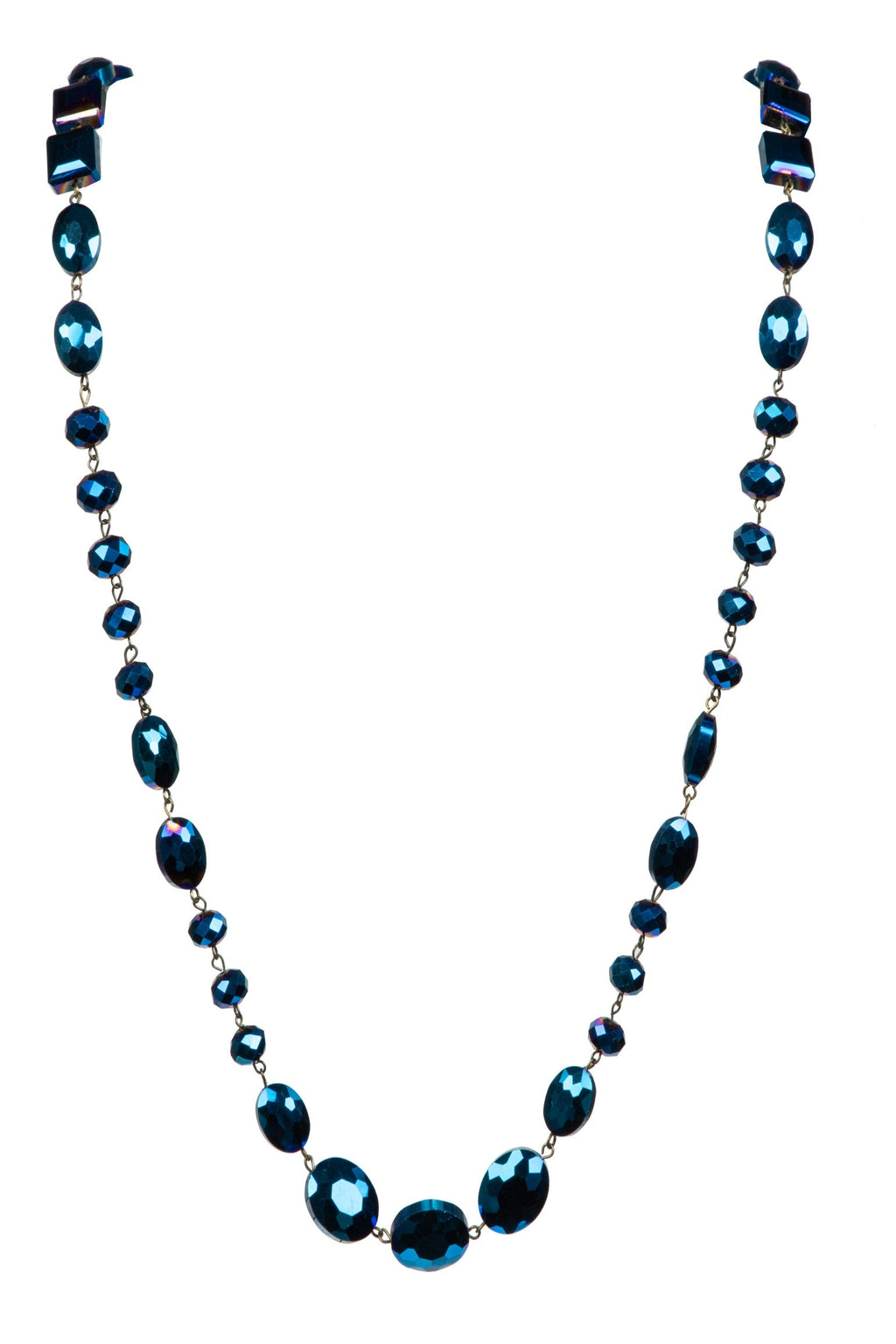 Classic Chandelier Crystal Long Necklace N1130