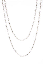 Crystal Beaded Chain Necklace N1163