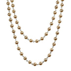 Crystal Beaded Chain Necklace N1163