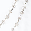 Crystal Beaded Necklaces N1163-116-WH