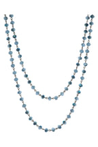 Crystal Beaded Chain Necklace N1163