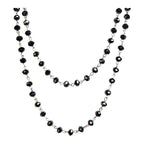Crystal Beaded Chain Necklace N1163