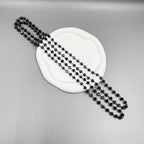 Crystal Beaded Chain Necklace N1163