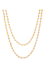 Crystal Beaded Chain Necklace N1163