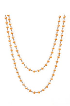 Crystal Beads Chain Necklace N1163-156-CR