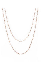 Crystal Beaded Chain Necklace N1163