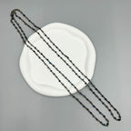 Crystal Beaded Chain Necklace N1163