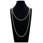 Crystal Beaded Chain Necklace N1163