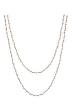 Crystal Beaded Chain Necklace N1163