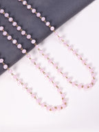 Crystal Beaded Chain Necklace N1163