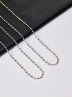 Crystal Beads Chain Necklace N1163-35