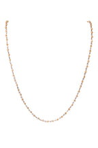 Crystal Beaded Chain Necklace N1163