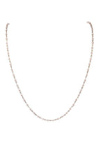 Crystal Beaded Chain Necklace N1163