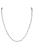 Crystal Beaded Chain Necklace N1163