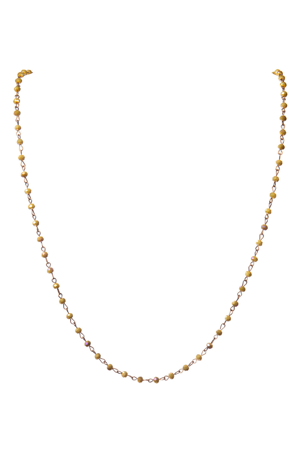 Classic Crystal Long Necklace N1163-198