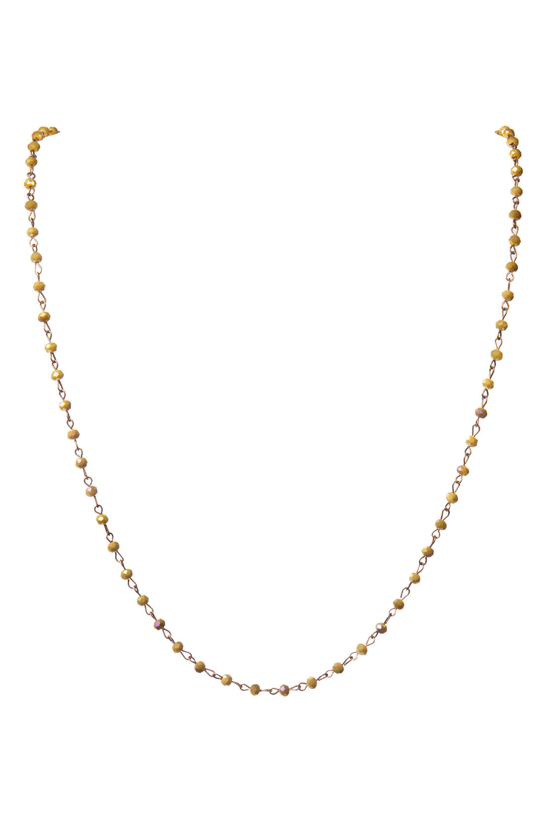 Classic Crystal Long Necklace N1163-198