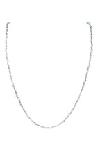 Crystal Beaded Chain Necklace N1163