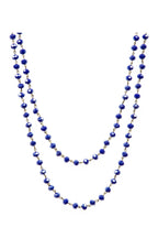 Crystal Beaded Chain Necklace N1163