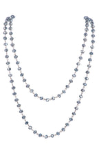 Crystal Beaded Chain Necklace N1163-184-BZ