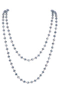 Crystal Beads Chain Necklace N1163-184-BZ