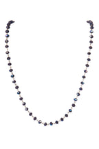 Crystal Beaded Chain Necklace N1163