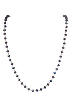 Crystal Beaded Chain Necklace N1163