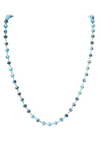 Crystal Beaded Chain Necklace N1163