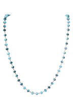 Crystal Beaded Chain Necklace N1163