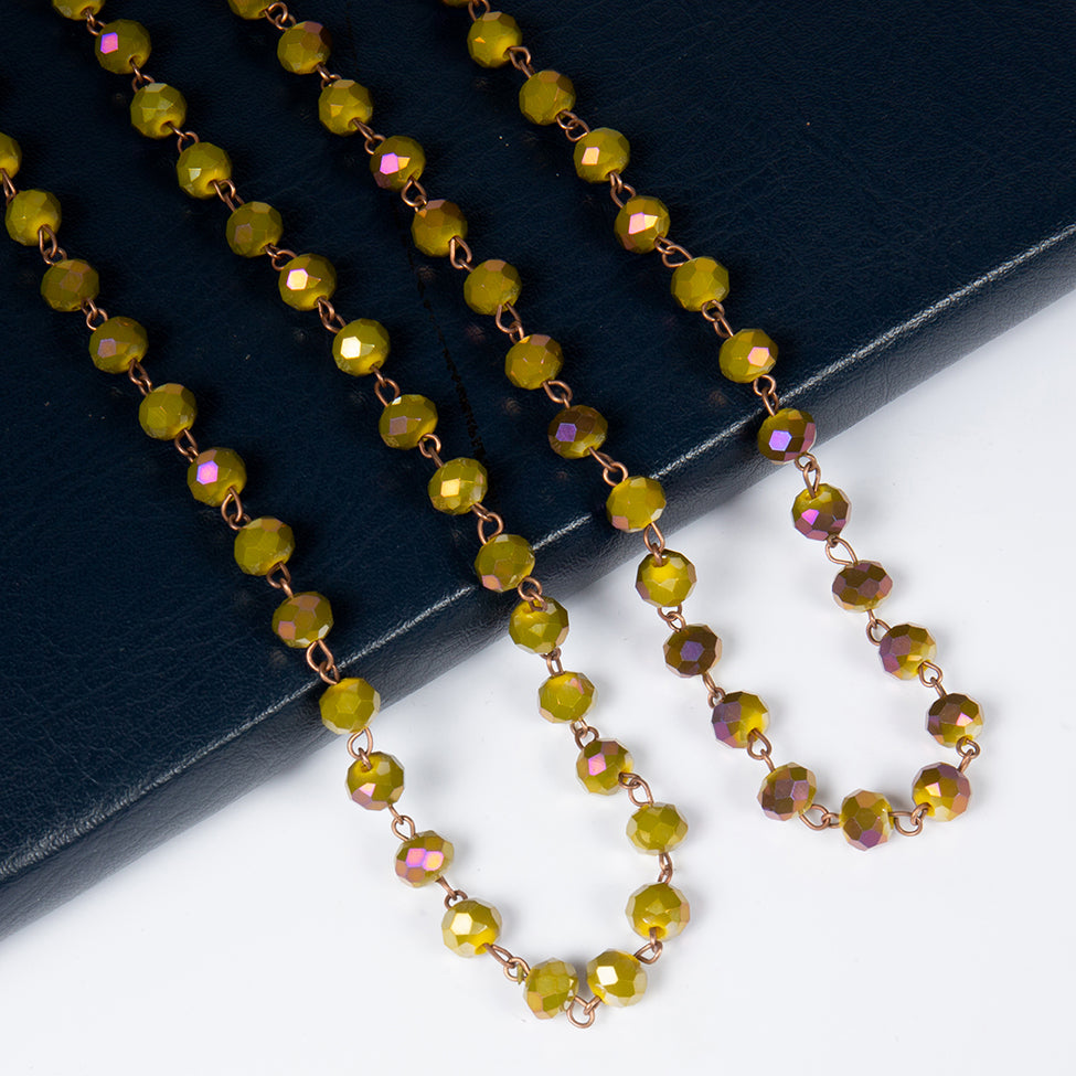 Classic Crystal Long Necklace N1163-198