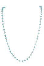 Crystal Beaded Chain Necklace N1163