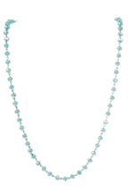 Crystal Beaded Chain Necklace N1163