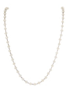 Crystal Beaded Chain Necklace N1163