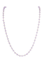 Crystal Beaded Chain Necklace N1163