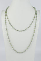 Crystal Beaded Chain Necklace N1163