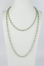 Crystal Beaded Chain Necklace N1163