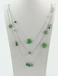 Heart Pendant Multilayer Alloy Necklace N1251