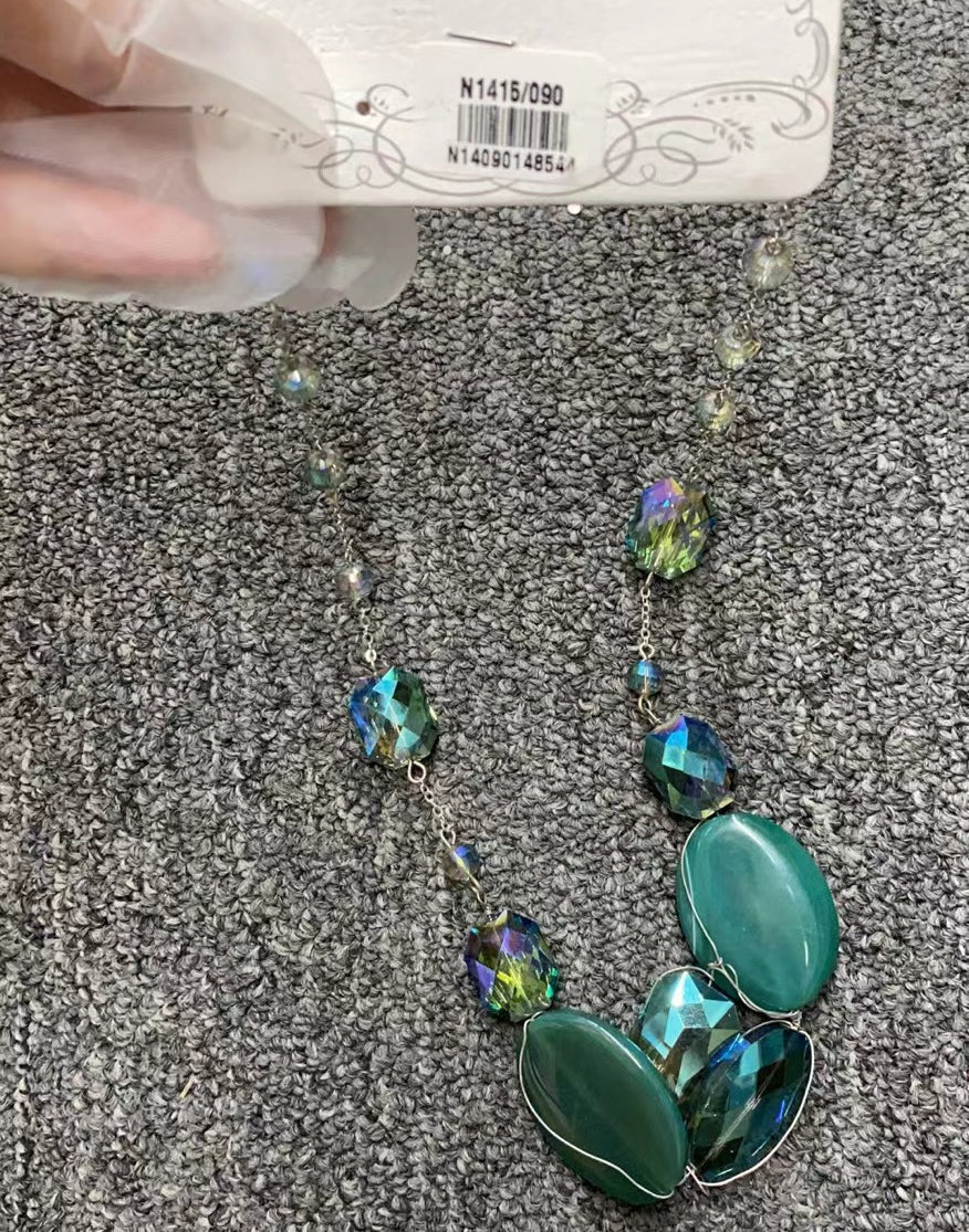 Stone Crystal Necklace N1415
