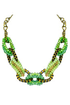 Interlocking Crystal Necklace N2252