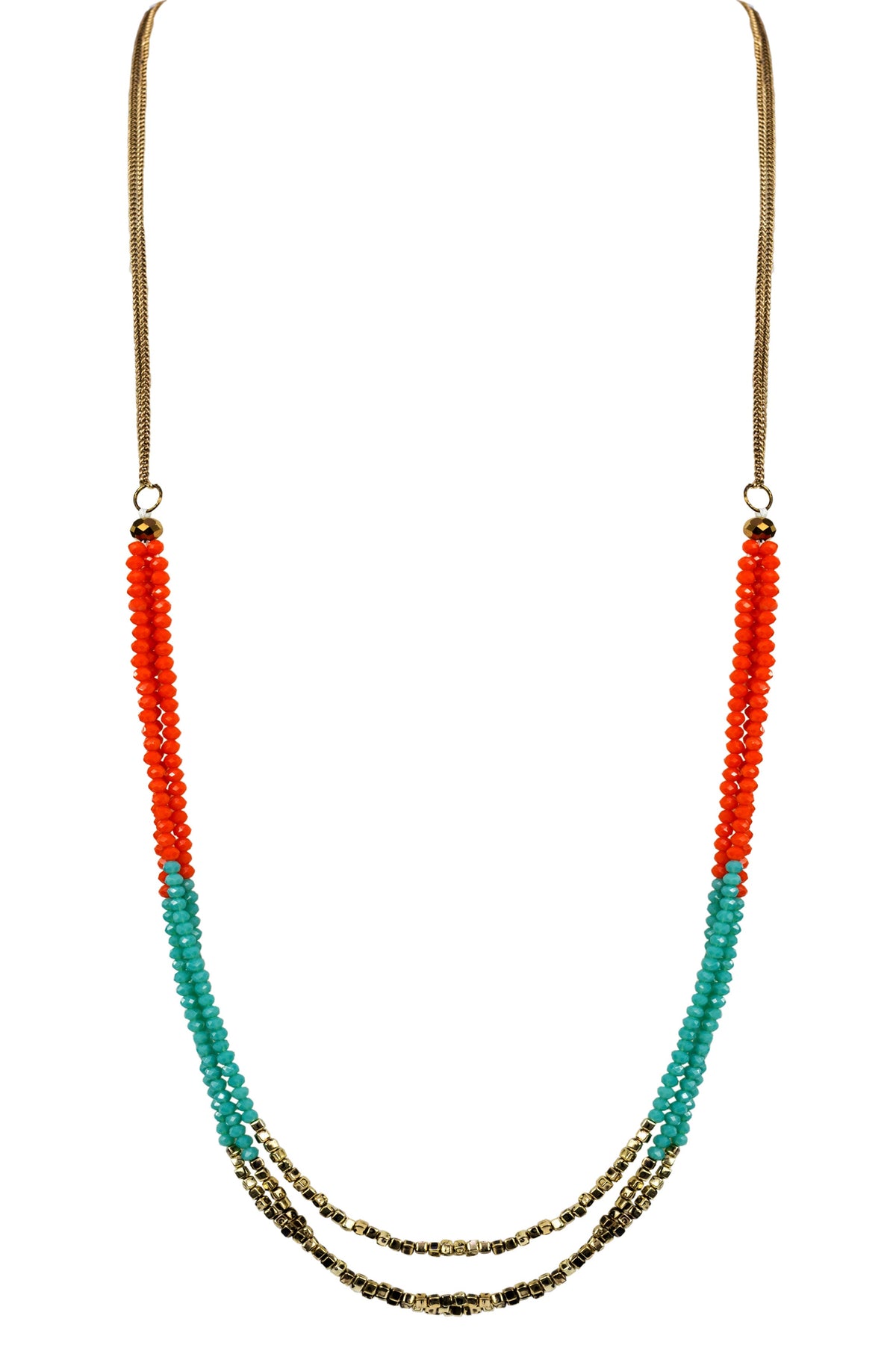 Crystal Beaded Necklaces N2253