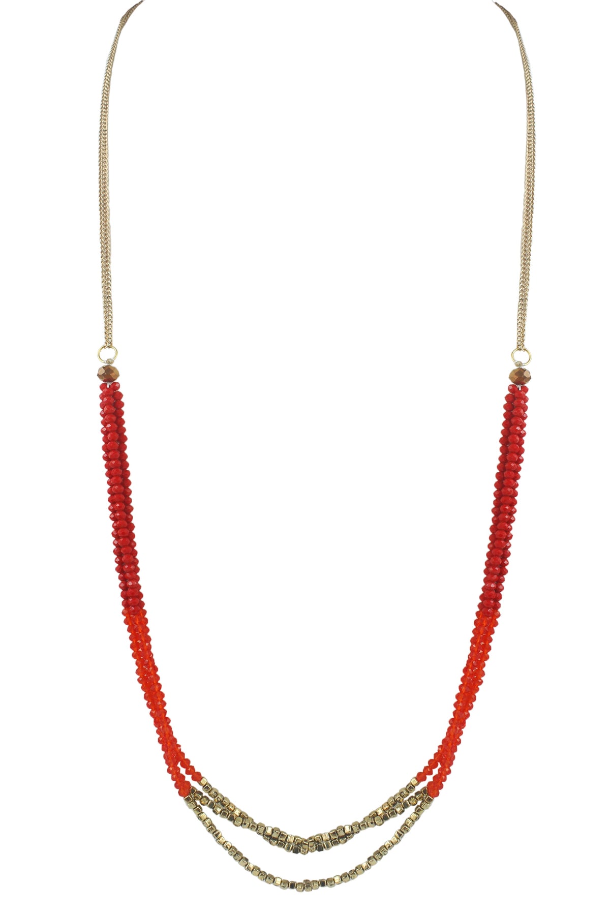 Crystal Beaded Necklaces N2253