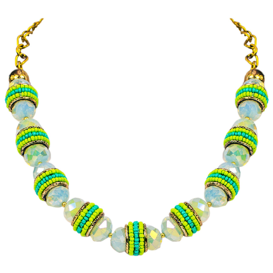 Crystal Bead Necklace N2321