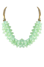 Crystal Beaded Leatherette Necklaces N2428