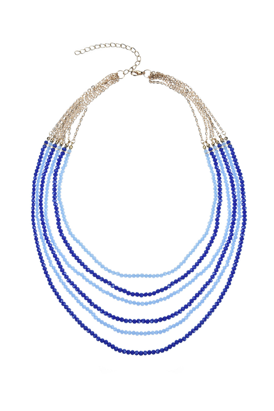 Fashion Multilayer Crystal Necklaces N2488
