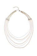 Fashion Multilayer Crystal Necklaces N2488