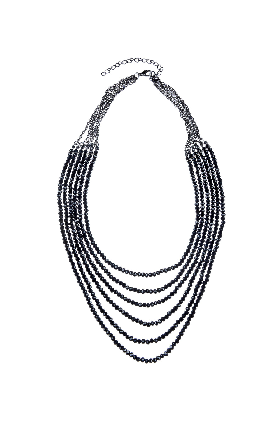 Fashion Multilayer Crystal Necklaces N2488