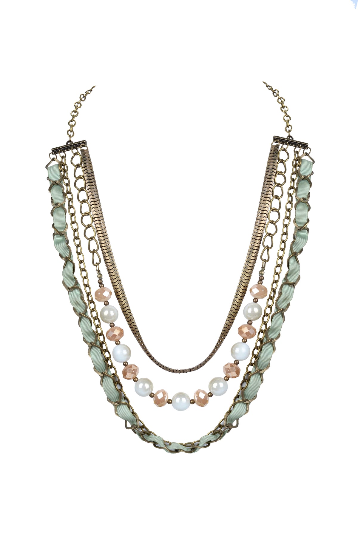 Three Layer Long Necklaces N2548