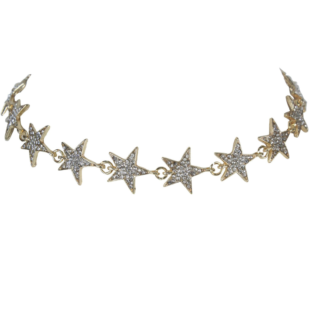 Five-pointed Star Collarbone Necklace N2590